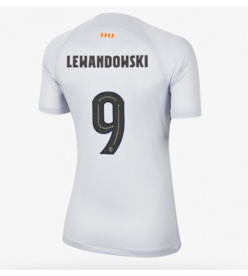 Barcelona Robert Lewandowski #9 Tredjedrakt Kvinner 2022-23 Kortermet
